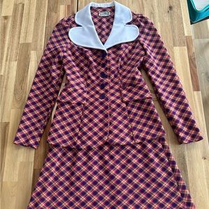 Ladies Joseph Ribkoff Vintage Suit - circa 1973 in pristine condition